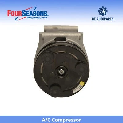 Compresor de aire acondicionado para Ford E-150 Econoline 1987-1993 4 estaciones 1988 1989 1990 1991 Foto 1 de 4