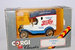 Corgi Classics Ford Model "T" Van #C865/4 Pepsi-Cola A Sparking Beverage 1:43s - Picture 1 of 9
