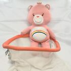 Rainbow Care Bear vintage 16" Plush Door Hanging Bag Hoop For Toys Or Laundry