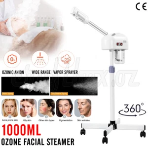 3-IN-1 Professional Facial Steamer Ozone Humidifier Spa Salon Beauty Skin Clean - Picture 1 of 12