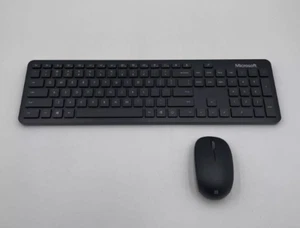 Microsoft Bluetooth Mouse & Keyboard Combo - Black (Model 1898) - Picture 1 of 7