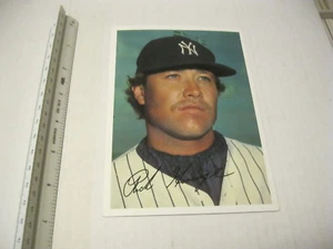 Rich Gossage NY Yankees 5x7 size Topps 1981 Baseball Oversized card - Foto 1 di 2