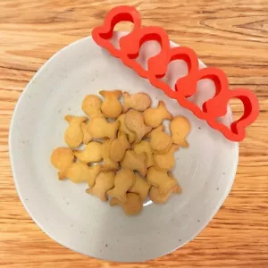 Mini Goldfish Cookie Cutter 1 Inch - Hand Made in the USA by Mighty Gadget - Picture 1 of 4