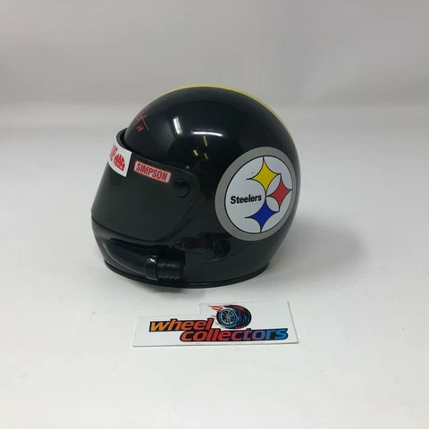 #6855  Pittsburgh Steelers Labonte * Simpson MINI racing Helmet * S7 Cover
