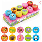 10pcs Assorted Stamps for Kids Self-ink Stamps Children Toy Cute Animal Sta YIUK