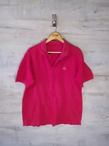 Kappa verblasst rot groß Vintage Herren Poloshirt SRA - Bild 1 von 4