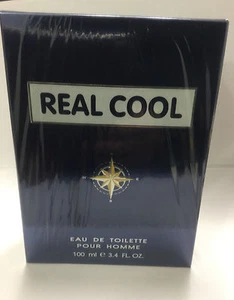 Real Cool Eau De Toilette Pour Homme Spray 3.4 oz For Men MADE IN ITALY NEW. - Picture 1 of 2