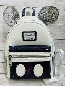 Mochila Loungefly Disney Mickey Mouse Principal Atracción Space Mountain Nueva con Etiquetas - Imagen 1 de 5