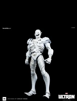 ThreeA 3A  Threezero Marvel Ultron 1/6th Ghost Edition Figure - Image 1 of 4