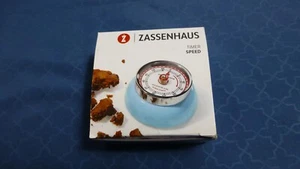 Zassenhaus Magnetic Retro 60 Minute Kitchen Timer, 2.75-Inch, Light Blue - Picture 1 of 2