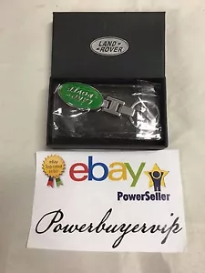 NEW🔥 Land Rover LOGO Keychain Metal Alloy Keyring Key Chain Keyfob 🔥2 DAY GET - Foto 1 di 3