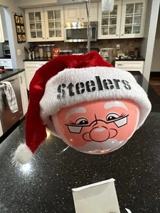 Adorno de Santa Navidad de los Pittsburgh Steelers - Imagen 1 de 6