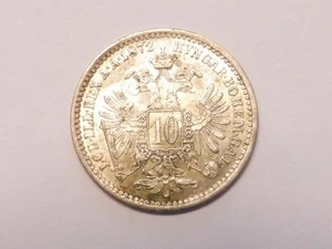 HABSBURG 10 Kreuzer 1872 Erhaltung   (L3270) - Bild 1 von 2