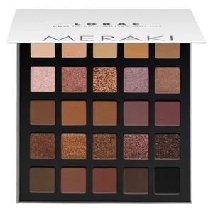PRO Matte & Shimmer Eyeshadow Palette, Meraki | Glitter | Mirror Compact | Cr... - Picture 1 of 9