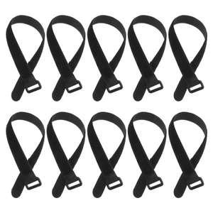 10 Pcs Yoga Mat Straps Work Man Autohesion Cable Fastener Organizer - Afbeelding 1 van 12