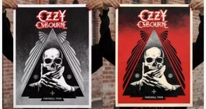 Obey Giant Sherpard Fairey OZZY ABSCHIEDSTOUR passendes nummeriertes Set SCHNELLER VERSAND - Bild 1 von 3