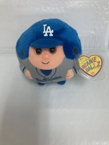 Ty Beanie Ballz ❤️ Los Angeles Dodgers 5" Plush New MWMT's - Picture 1 of 1