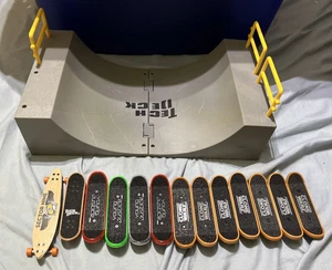 Vintage Tech Deck Lot Ramp With Boards - Picture 1 of 11
