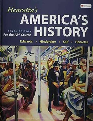 America's History for the - Hardcover, by Edwards Rebecca; Hinderaker - Good - Image 1 of 2