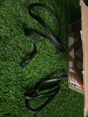 *NEW* EVGA 6-pin to 3x SATA Power Cables - W001-00-000125 - Image 1 of 3