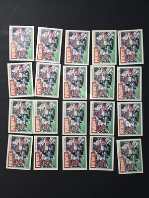 1987 Topps Football Andre Tippett Patriots Team Leaders #96 HOF Lot - 20 Cards - Image 1 of 3