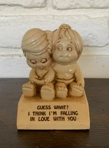 Guess What? I Think I'm Falling In Love With You Paula Figur W279 USA Vintage - Bild 1 von 5