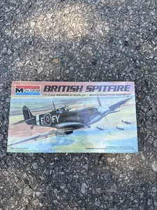 Monogram Model Kit British Spitfire Mark IX 1/48 #6801 - FACTORY SEALED - Picture 1 of 9