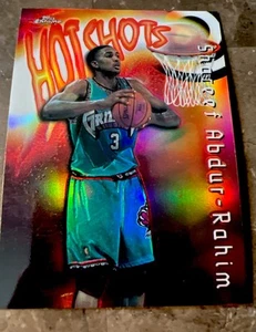 1997-98 Topps Chrome Hot Shots REFRACTOR Shareef Abdur-Rahim #28 Insert HAWKS 😎 - Picture 1 of 3