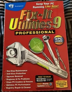 Avanquest Fix-It Utilities 9 Professional - Picture 1 of 4