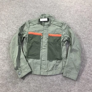 G-Star RAW Overshirt Jacket Womens XS Slim Hammer Ripstop Orange Zip Utility Wor - Picture 1 of 14