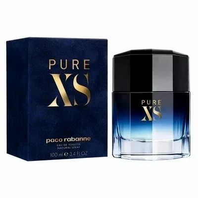 Genuine Paco Rabanne Pure XS Men Eau De Toilette 100Ml Spray Brand New & Sealed