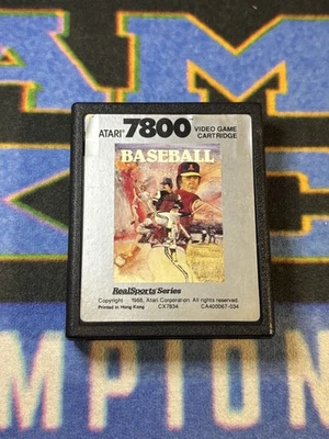 RealSports Baseball (Atari 7800 ) Video Game Cartridge Only - Image 1 of 3