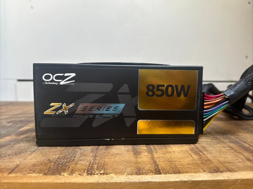 OCZ ZT Series OCZ-ZX850W 850w ATX PC Power Supply PSU - Image 1 of 4