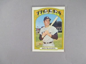 1972 Topps Baseball  Hi # 725 Dick McAuliffe NMT  NMT+ - Picture 1 of 2