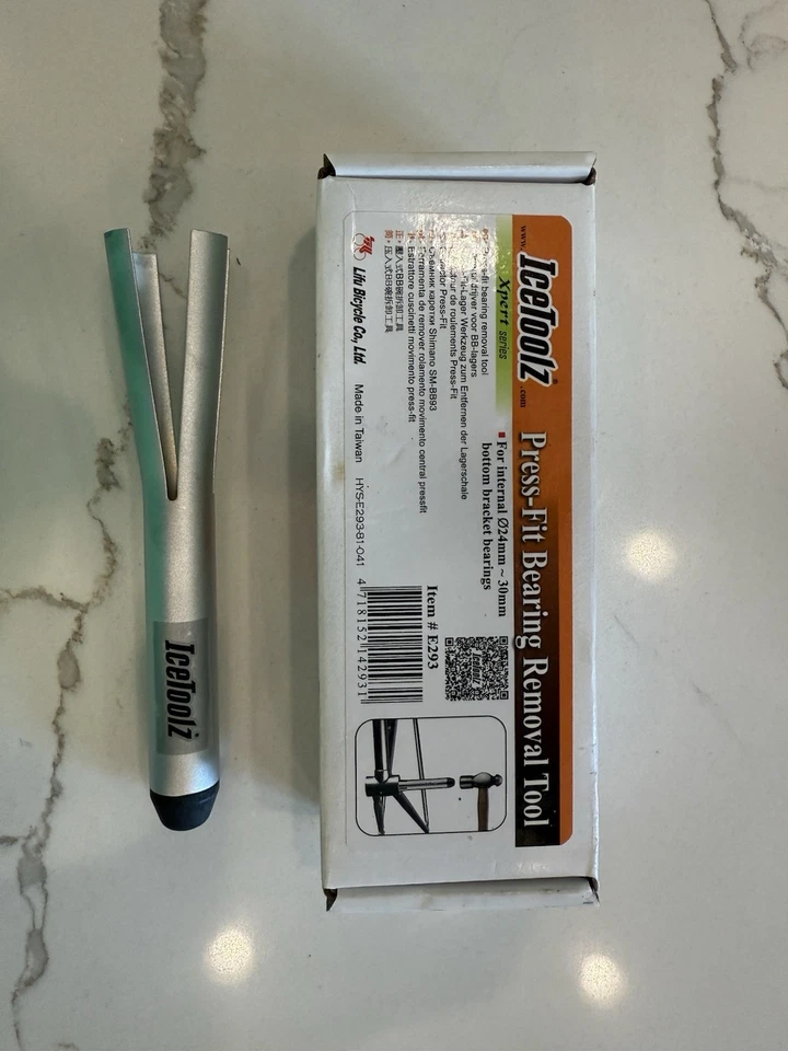 Herramienta de eliminación de rodamientos IceToolz Xpert para bicicleta E293 para diámetro 24 ~ 30 mm Foto 1 de 1