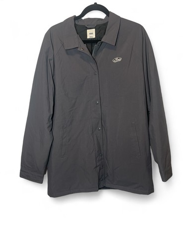 Giacca Vans Donna L Off The Wall Grazie Coach Manica Lunga Foderata Bottone Cerniera