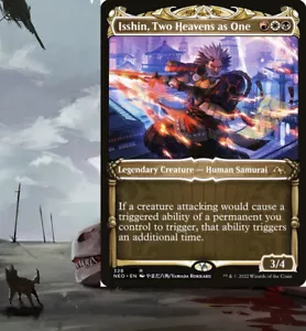 Isshin, Two Heavens as One Commander Deck Magic EDH MTG Ready-to-Play Mardu Alt - Picture 1 of 12