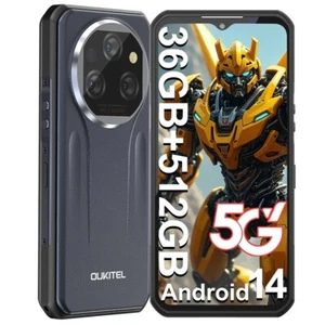OUKITEL WP39 Pro 36GB+512GB Outdoor Handy, 6,6" FHD+ 11000mAh 5G Smartphone NFC - Bild 1 von 8