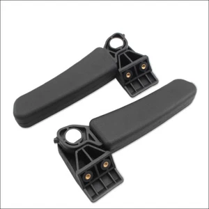 Pair Black Motorcycle Tail Box Armrest Rear Seat Guard Protective For BMW Suzuki - Picture 1 of 9