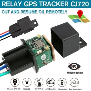 GPS Car Tracker Real Time Device Locator Remote Control Anti-theft Device 10-40V - Picture 1 of 12