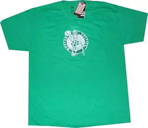 Boston Celtics Adidas Throwback Faded Logo Green T Shirt New tags - Picture 1 of 3