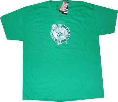 Boston Celtics Adidas Retro Desteñido Logo Camiseta Verde Etiquetas Nuevas Foto 1 de 3