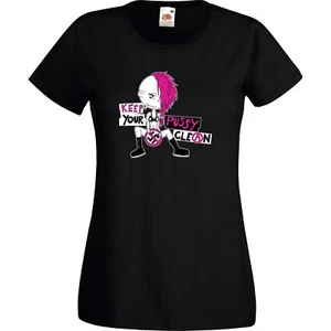 KEEP YOUR PUSSY CLEAN Girlie Shirt S-XXL Punk No Nazis FCK NZS Punkrock Girly - Picture 1 of 1