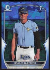2023 Bowman Chrome 1st Sapphire Brailer Guerrero BB25MW Tampa Bay Rays #BCP-240