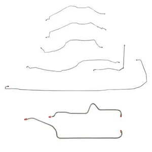 00-02 GM 1500 SUV 4wd 130wb Complete Brake Line Kit; Steel - Picture 1 of 1