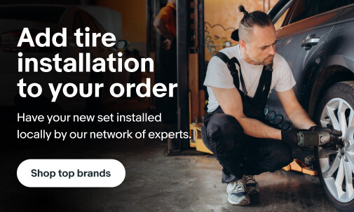 Add tire installation to your order