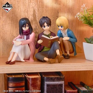 Attack on Titan The Rumbling Eren Armin Mikasa Ichiban Kuji A Prize Bandai New - Picture 1 of 6
