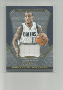 2013-14 SELECT SWATCHES #38 MONTA ELLIS