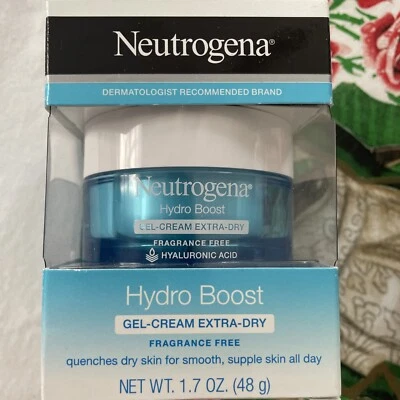 Neutrogena Hydro Boost GEL CREAM EXTRA DRY Skin Fragrance Free 1.7ozRetired Read - Image 1 of 4