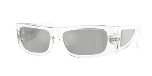 Versace Sunglasses VE4482 1488V 57mm Crystal / Clear Mirror Silver Lens - Picture 1 of 3